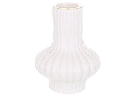 747-018 Ceramic figured candlestick (candle 22mm), D7.5*10cm, color - white