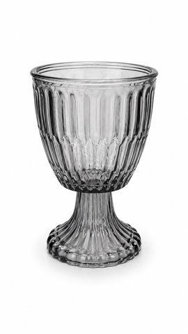 513-003 Glass vase (H16cm, D10cm)