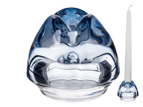 355-268 Candlestick 7.5 cm glass