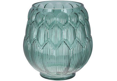 527-795 Artichoke vase 18x20 cm green