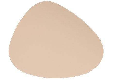 445-070 Serving napkin (placemat) made of eco-leather Drop, color - beige 45*37cm