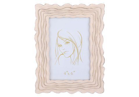 459-031 Photo frame 10x15cm, frame size 15.5*19.5*1.5cm, color - antique peach