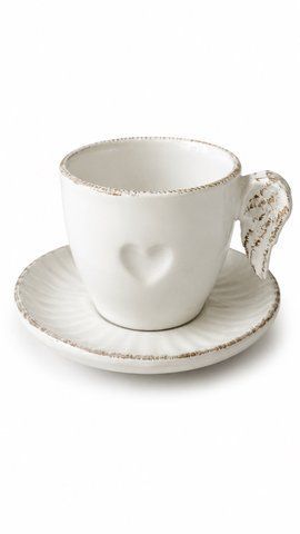 112540 Cup with saucer Wings (200ml)