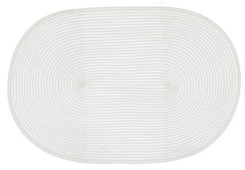 445-046 Serving napkin (placemat) Casual oval white 44*30cm