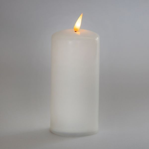 6032-019 Set of 3 LED candles (LED), white, 15 cm * 12.5 cm * 10 cm