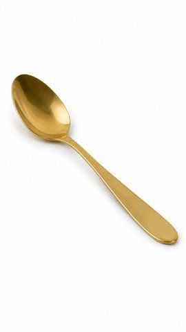 55-01 Teaspoon gold color (16cm)