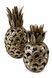 757856 Metal candle holder Pineapple (H40cm)