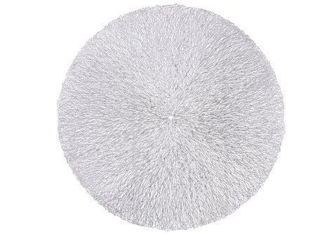445-008 Serving napkin (placemat) Openwork silver D38cm