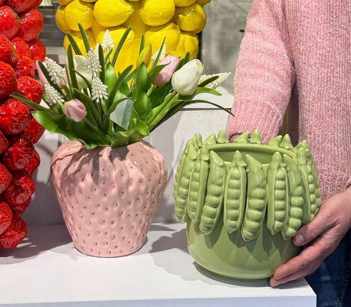 998-018 Ceramic vase Peas 20*20*17cm
