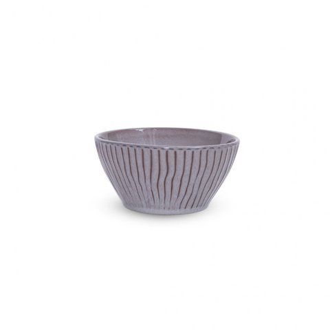 110483 Bowl Wave gray 14.6x7 cm