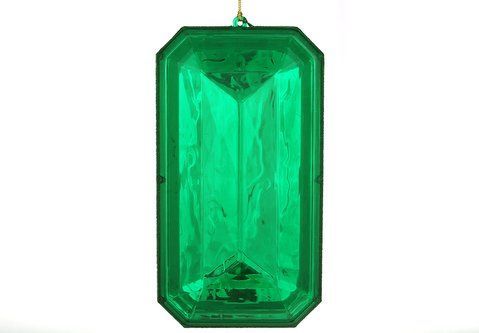 J88-215 Decorative pendant Crystal 18cm, color - green