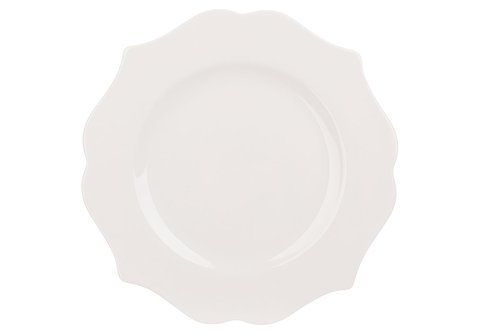 871-009 Porcelain dessert plate Harmony D21.5*1.2cm, color - white