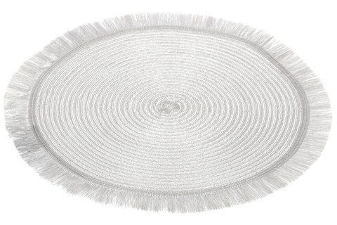 445-059 Serving napkin (placemat) Casual, color - gray D38cm