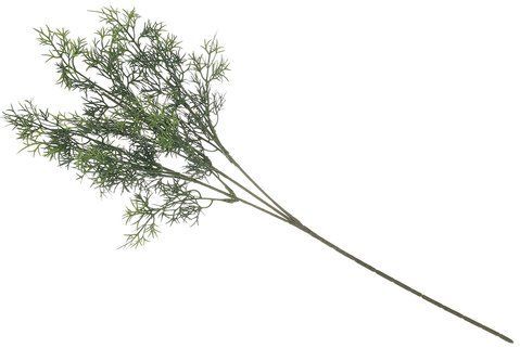 710-005 Artificial pine branch "Goldfish" material - plastic, 64cm