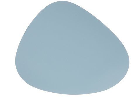 445-074 Serving napkin (placemat) made of eco-leather Drop, color - blue 45*37cm