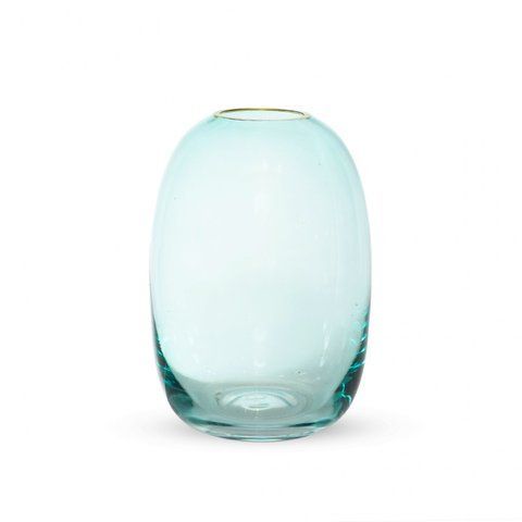 111032 Glass vase, 14*5 cm