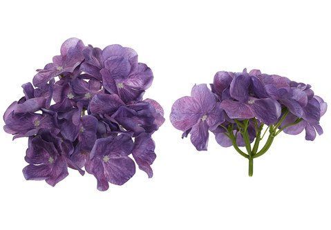 137-084 Hydrangea inflorescence 3D D15cm lilac