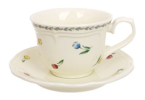 159-007 Porcelain cup and saucer 250ml Vintage Tulip
