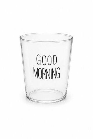 102-781 Glass "Good Morning", 480 ml.