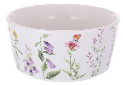 K028 Porcelain salad bowl D15*7.5cm Floral