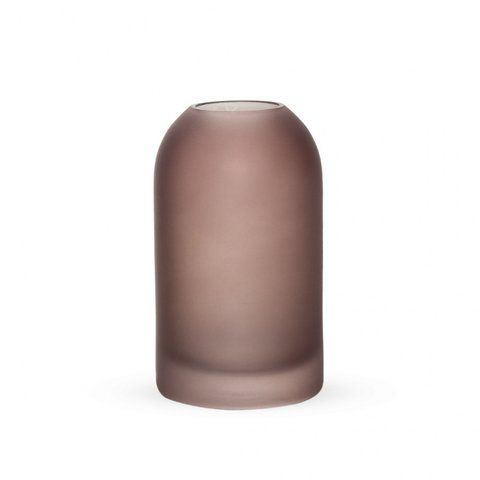 111027 Glass vase Marengo matte, 12*7 cm