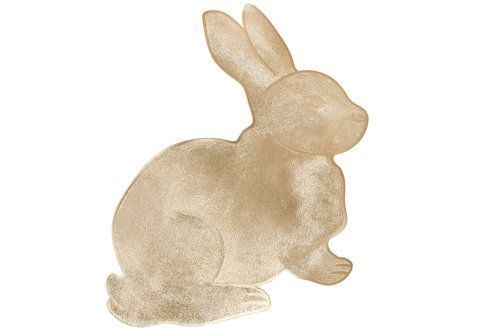 445-195 Serving napkin (placemat) Rabbit 40*39cm, color - gold