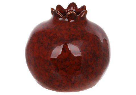 457-382  Ваза порцелянова Pomegranate 9*9*8см бордова 457-382 фото