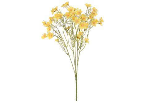 713008 Bouquet of Nemesia (5 branches) 44cm, color - yellow