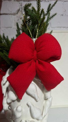 RM9-447 Red Bow 12*17cm