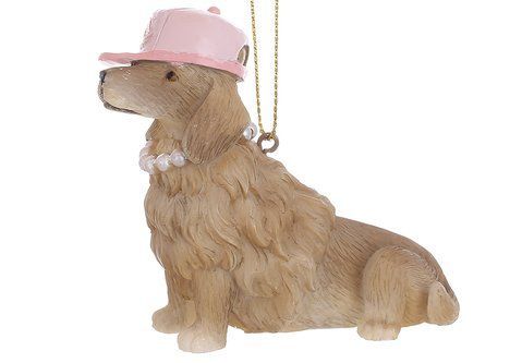 K07-714 Decorative pendant Dog in a cap 7.5*3*7cm