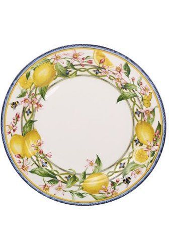 149-050-1 Porcelain plate D27*2cm Giardino di Limone