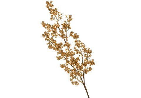 H39-391 Decorative branch of golden berries 69cm