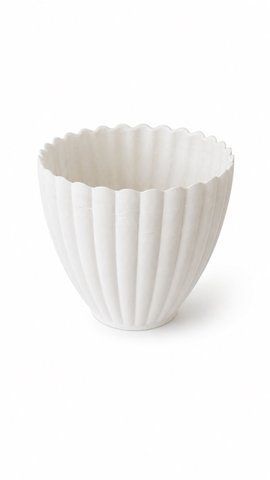 1258-1 Flower pot Ecoplastic (H12cm, D12.5cm)