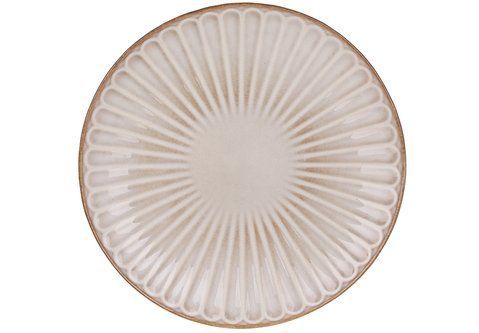 344-204 Ceramic plate Daisy D21.5cm, color - beige