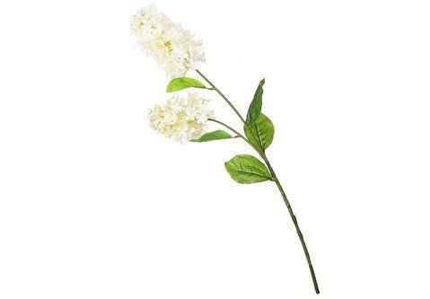 157-010  Lilac branch (2 inflorescences) H70cm white