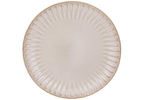 344-205 Ceramic plate Daisy D26.5cm, color - beige