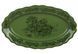 K307  Блюдо порцелянове овальне 36*21*3.5см Heritage Toile Collection, колір - оливковий зелений K307 фото 1