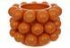 457-333 Orange porcelain vase D21*14cm