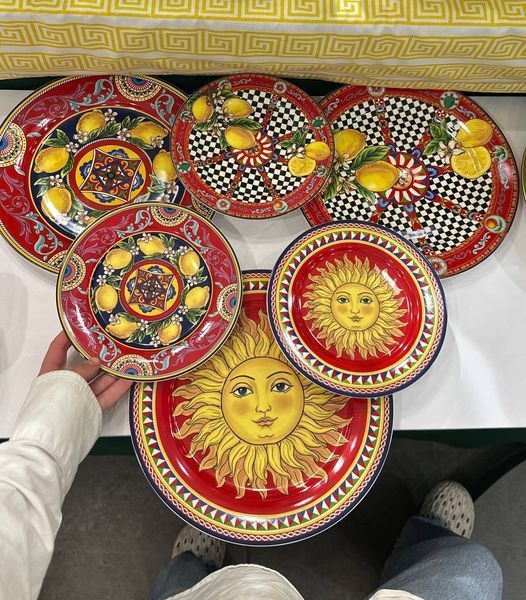 149-001 Porcelain plate 27cm Sicilia